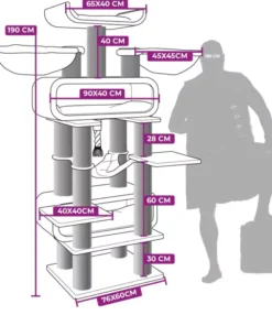 cat tree route 210 – off white